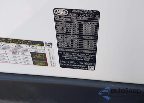 2024 Land Rover Range Rover Sport Dynamic Se z USA, uszkodzony, nr VIN SAL1L9FU0RA169803